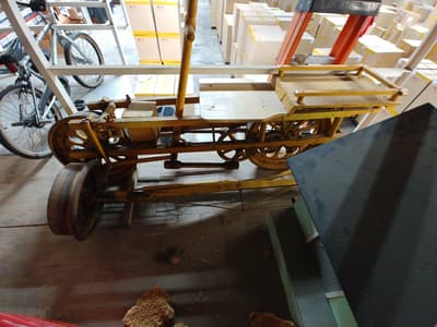 Velocipede, 2 Motorcars, 4 ¾”, and 7 ½” Panel Track for Sale