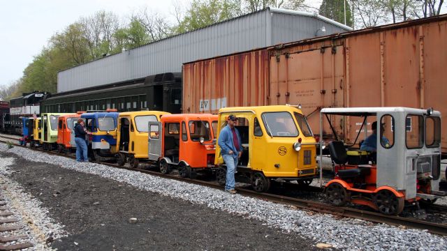 Cars at the seton at Claysburg, PA