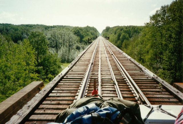 bridge crossing from my homebuilt car