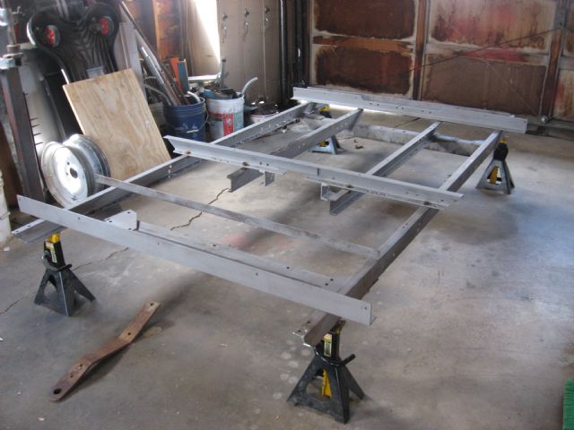 Sandblasted and going back together