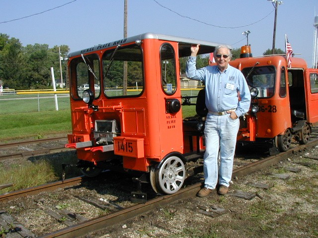 Conventioneer Larry Walsh brought his 1964, M-19 #1415