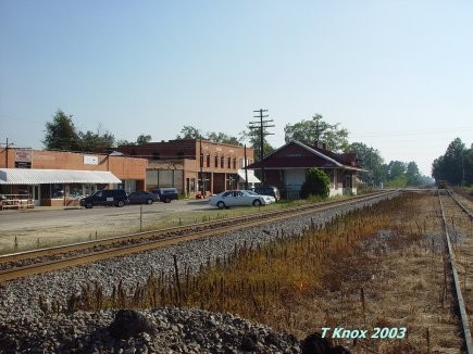 Looking south at Parkton.