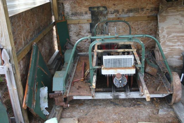 The last one of the series showing the wooden floor pan out and what is left of themetal floor pan.