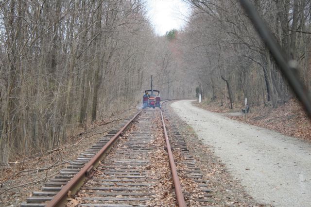 Sonny speeding down the line.   Smoking section should be in back.